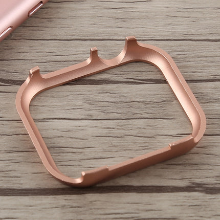 Estuche protector con marco frontal de metal para Apple Watch Series 5 y 4 de 44 mm, Series 5 y 4 de 44 mm