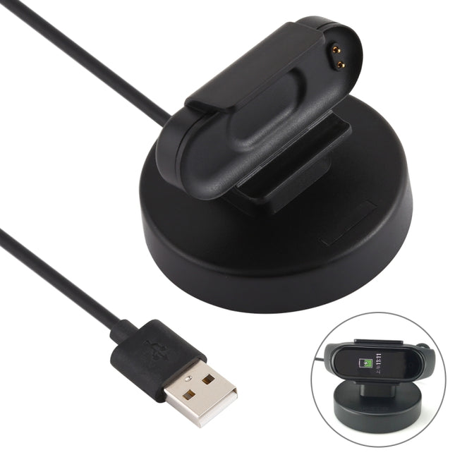 For Xiaomi Mi Band 4 Charger Charging Dock Base Stand Holder with 1m Charging Cable
