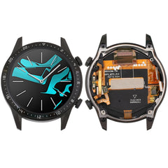 LCD Screen and Digitizer Full Assembly With Frame for Huawei Watch GT 2 46mm, For Huawei Watch GT 2 46mm(Black), For Huawei Watch GT 2 46mm(Silver)