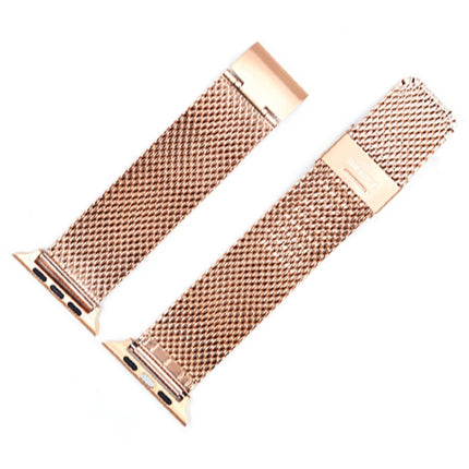 304 Stainless Steel Milanese Watch Band with Connector For Apple Watch Series 10 42mm / 9&8&7 41mm / SE 3&SE 2&6&SE&5&4 40mm / 3&2&1 38mm