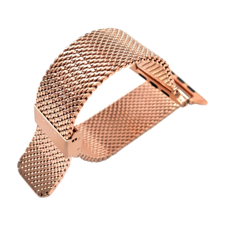 304 Stainless Steel Milanese Watch Band with Connector For Apple Watch Ultra 49mm&Watch Ultra 2 49mm / Series 10 46mm / 9&8&7 45mm / SE 3&SE 2&6&SE&5&4 44mm / 3&2&1 42mm