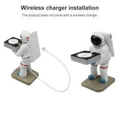 Astronaut Spaceman Wireless Charging Holder For Apple Watch, For Apple Watch