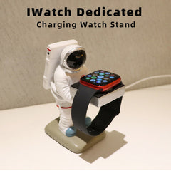 Astronaut Spaceman Wireless Charging Holder For Apple Watch, For Apple Watch