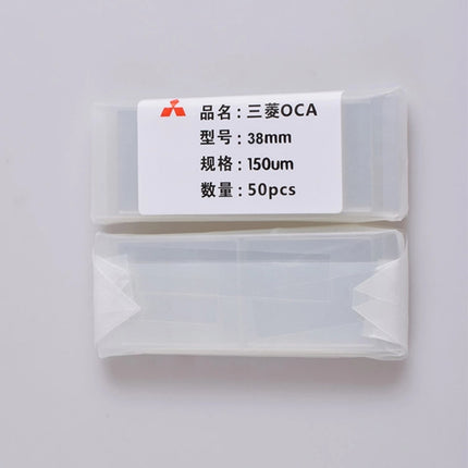 50 PCS OCA optisch klarer Klebstoff für Apple Watch Series 1 / 2 / 3 38MM, für Watch Series 1 / 2 / 3 38MM