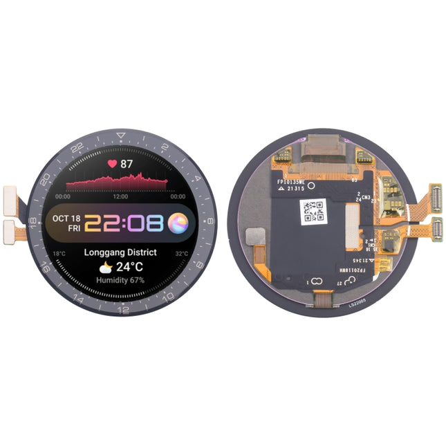 Original LCD Screen and Digitizer Full Assembly for Huawei Watch 3 Pro