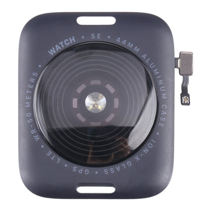 Glass Back Cover With Wireless Charging Coil For Apple Watch Series SE 2022 44mm LTE Edition, For Watch Series SE 2022 44mm LTE