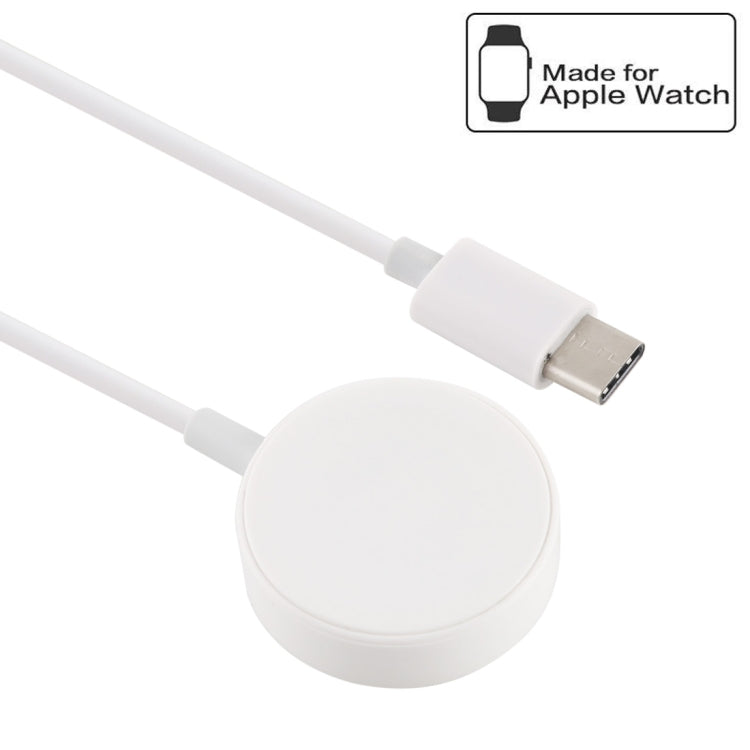 1m Type-C Universal Portable Magnetic Wireless Charger for Apple Watch Ultra & Ultra 2 & Series 9 & 8 & 7 & 6 & 5 & 4 & 3 & 2, 1m