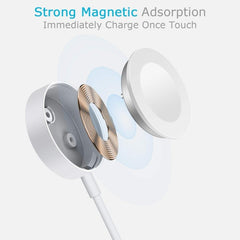 1m Type-C Universal Portable Magnetic Wireless Charger for Apple Watch Ultra & Ultra 2 & Series 9 & 8 & 7 & 6 & 5 & 4 & 3 & 2, 1m