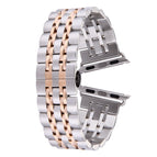 22 mm para hombre / Plata Oro Rosa