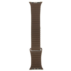For Apple Watch 42mm Loop Magnetic Closure Clasp PU Leather Watch Band