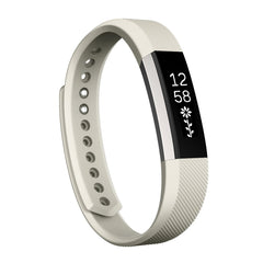 For Fitbit Alta Watch Oblique Texture Silicone Watchband, Large Size, Length: about 22cm