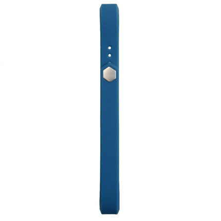 For Fitbit Alta Watch Oblique Texture Silicone Watchband, Large Size, Length: about 22cm
