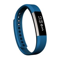 For Fitbit Alta Watch Oblique Texture Silicone Watchband, Large Size, Length: about 22cm