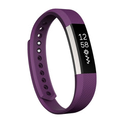 For Fitbit Alta Watch Oblique Texture Silicone Watchband, Large Size, Length: about 22cm