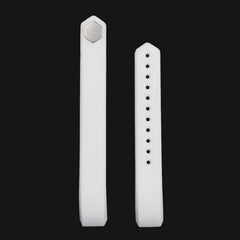 For Fitbit Alta Watch Oblique Texture Silicone Watchband, Large Size, Length: about 22cm