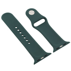 For Apple Watch Series 7 41mm / 6 & SE & 5 & 4 40mm / 3 & 2 & 1 38mm Silicone Watch Band