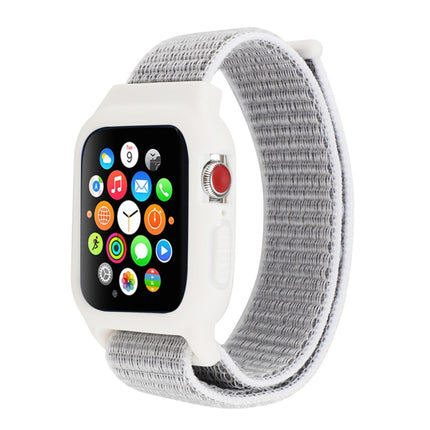 For Apple Watch Ultra 49mm&Watch Ultra 2 49mm / Series 10 46mm / 9&8&7 45mm / SE 3&SE 2&6&SE&5&4 44mm / 3&2&1 42mm Nylon Watch Band with Hook and Loop Fastener, For Apple Watch Ultra 49mm / Series 8&7 45mm / SE 2&6&SE&5&4 44mm / 3&2&1 42mm             ...