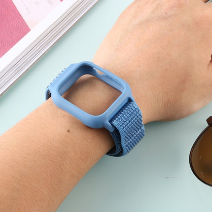 For Apple Watch Ultra 49mm&Watch Ultra 2 49mm / Series 10 46mm / 9&8&7 45mm / SE 3&SE 2&6&SE&5&4 44mm / 3&2&1 42mm Nylon Watch Band with Hook and Loop Fastener, For Apple Watch Ultra 49mm / Series 8&7 45mm / SE 2&6&SE&5&4 44mm / 3&2&1 42mm             ...