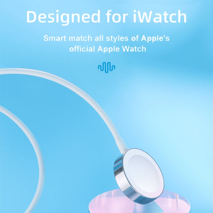 Cable de carga magnético portátil JOYROOM S-IW001 Ben Series de 1,2 m y 2,5 W para Apple Watch