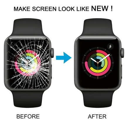 Komplette Montage von LCD-Bildschirm und Digitalisierer für Apple Watch Series 3 42 mm (GPS-Version), GPS-Version Series 3 (42 mm)