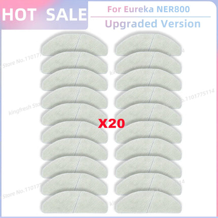 Compatible For Eureka NER800 Robot Vacuum Replacement Parts Main Roller Side Brush Hepa Filter Mop Cloth Accessories