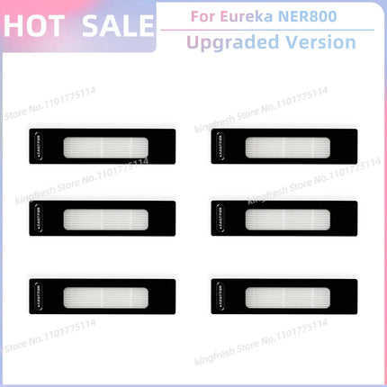 Compatible For Eureka NER800 Robot Vacuum Replacement Parts Main Roller Side Brush Hepa Filter Mop Cloth Accessories