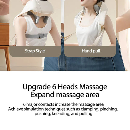 Multifunctional Cervical Massager Shoulder Neck Hot Compress Trapezius Muscle Massager