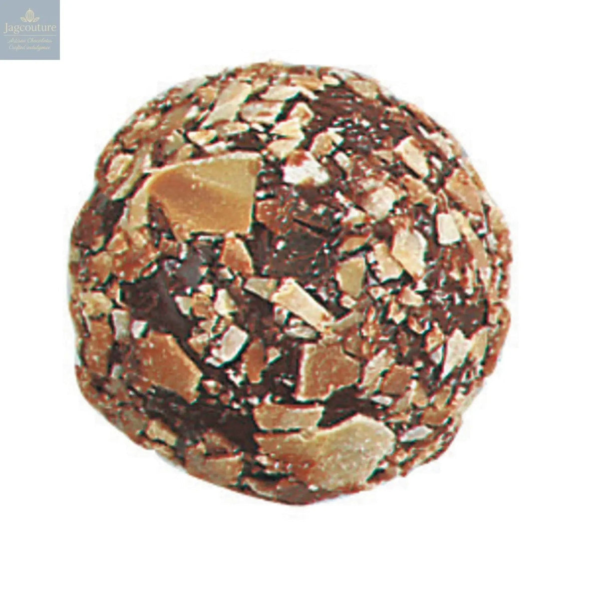 Amaretto truffle - dark amaretto rolled in almond flakes 12g