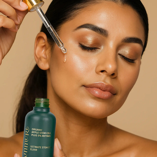 Ammuri Retinol 5% Serum with Apple Stem Cell – High Strength Anti-Aging, Acne & Dark Spot Treatment (30ml)