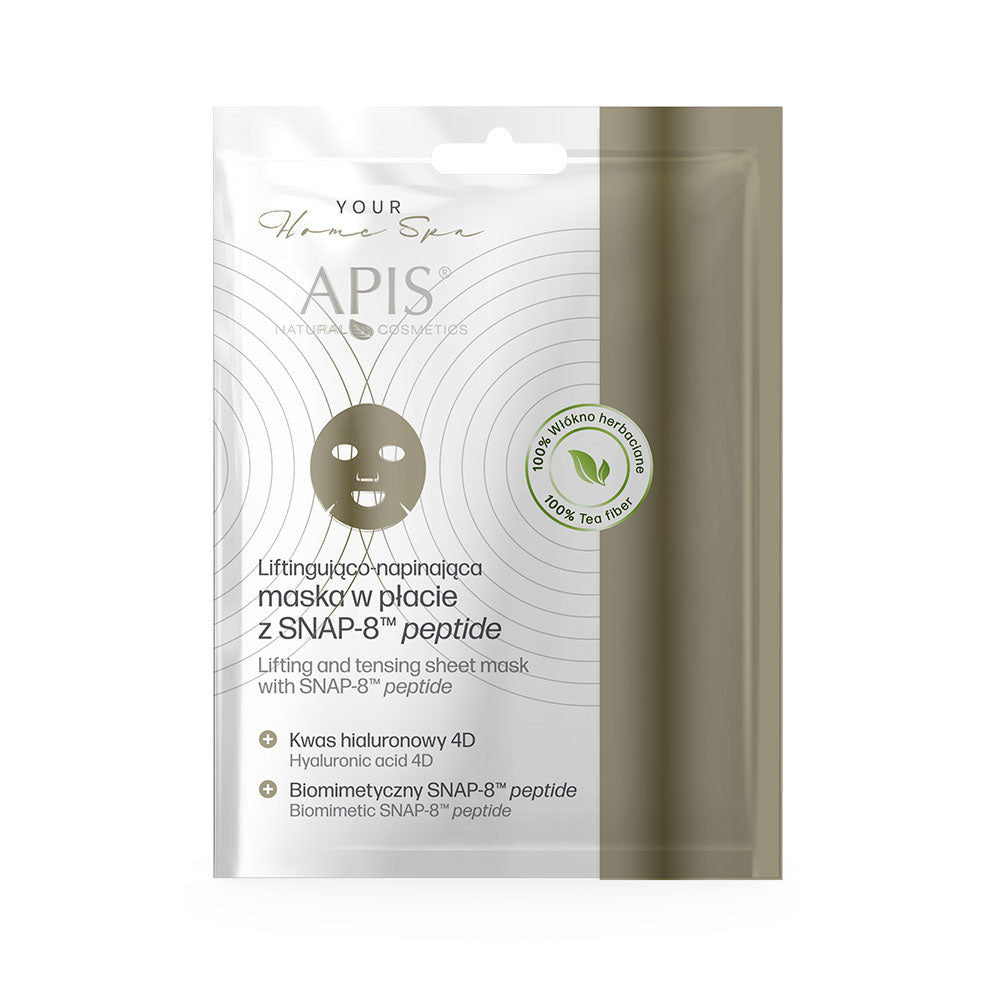 Apis Lifting & Tensing Sheet Mask with SNAP‑8 Peptide | 20 g