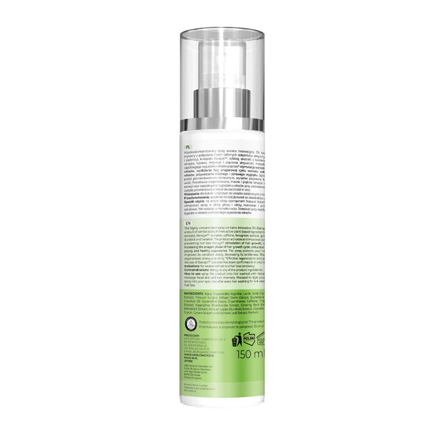 Apis Natural Solution Anti‑Hair Loss Strengthening Spray | 150 ml