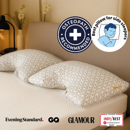 Brightr® MoonHug Adjustable Memory Foam pillow