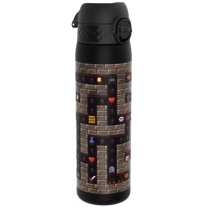 Leak Proof Slim Water Bottle, Recyclon, Gamer, 500ml (18oz)