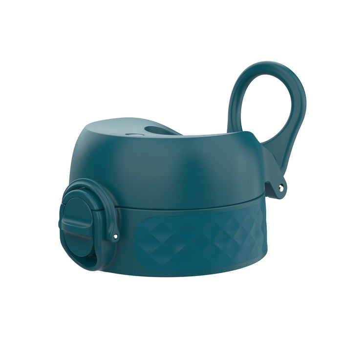 Leak Proof Water Bottle Replacement Lid, Deep Teal, Large