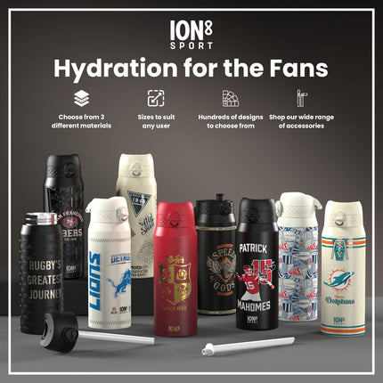MotoGP x ION8 Insulated Steel Water Bottle, MotoGP Lean, 750ml (24oz)