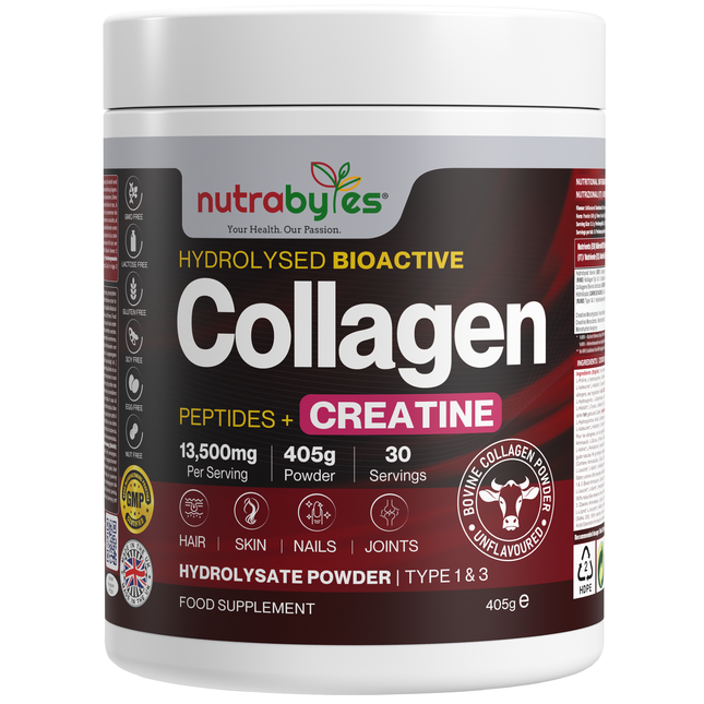 Collagen Powder with Creatine Monohydrate, 405g
