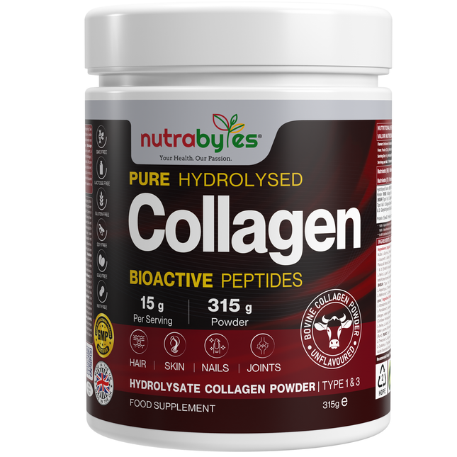 Bovine Collagen Powder, 15g Per Serving, Unflavoured (30 Days)