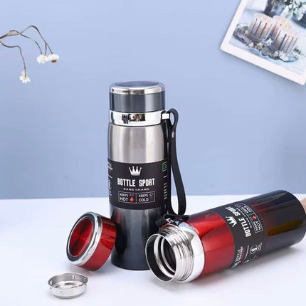 1L Thermal Water Bottle – Stainless Steel Vacuum Flask, Hot & Cold Insulated Thermos Bottle for Water, Tea & Coffee