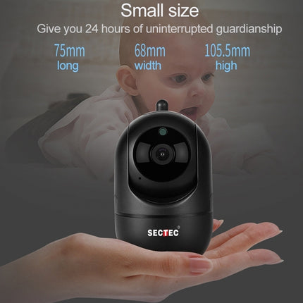 SECTEC IL-HIP291G-2M-AI Black Camera Indoor Home Wireless Wifi Intelligent Automatic Tracking HD Network Surveillance Camera