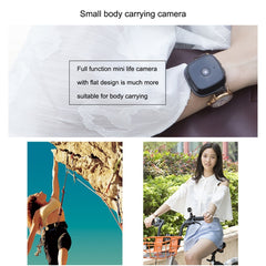 CAMSOY C9 HD 1280 x 720P 70 Degree Wide Angle Wireless WiFi Wearable Intelligent Surveillance Camera, Support Infrared Right Vision & Motion Detection Alarm & Loop Recording & Timed Capture, C9