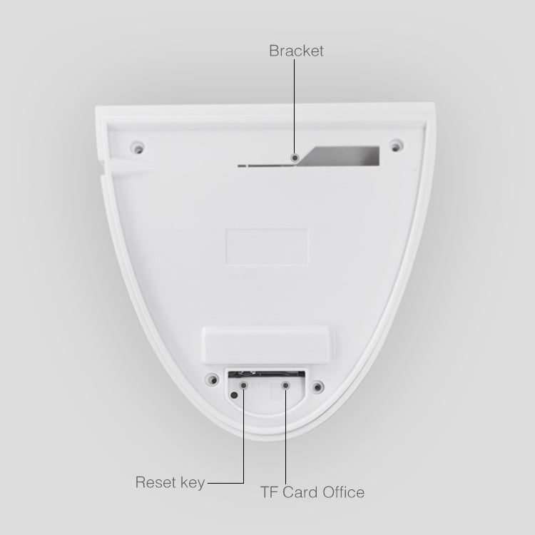 DP16 2.0 Megapixel 42 LEDs Garden Light Smart Camera, Support Motion Detection / Night Vision / Voice Intercom / TF Card, AU Plug