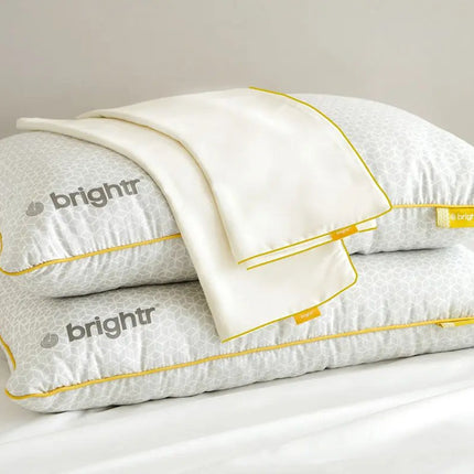Brightr® Stella pillow & Copper pillow protector bundle