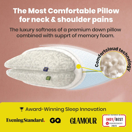 Brightr® Stella Hybrid Neck Support pillow