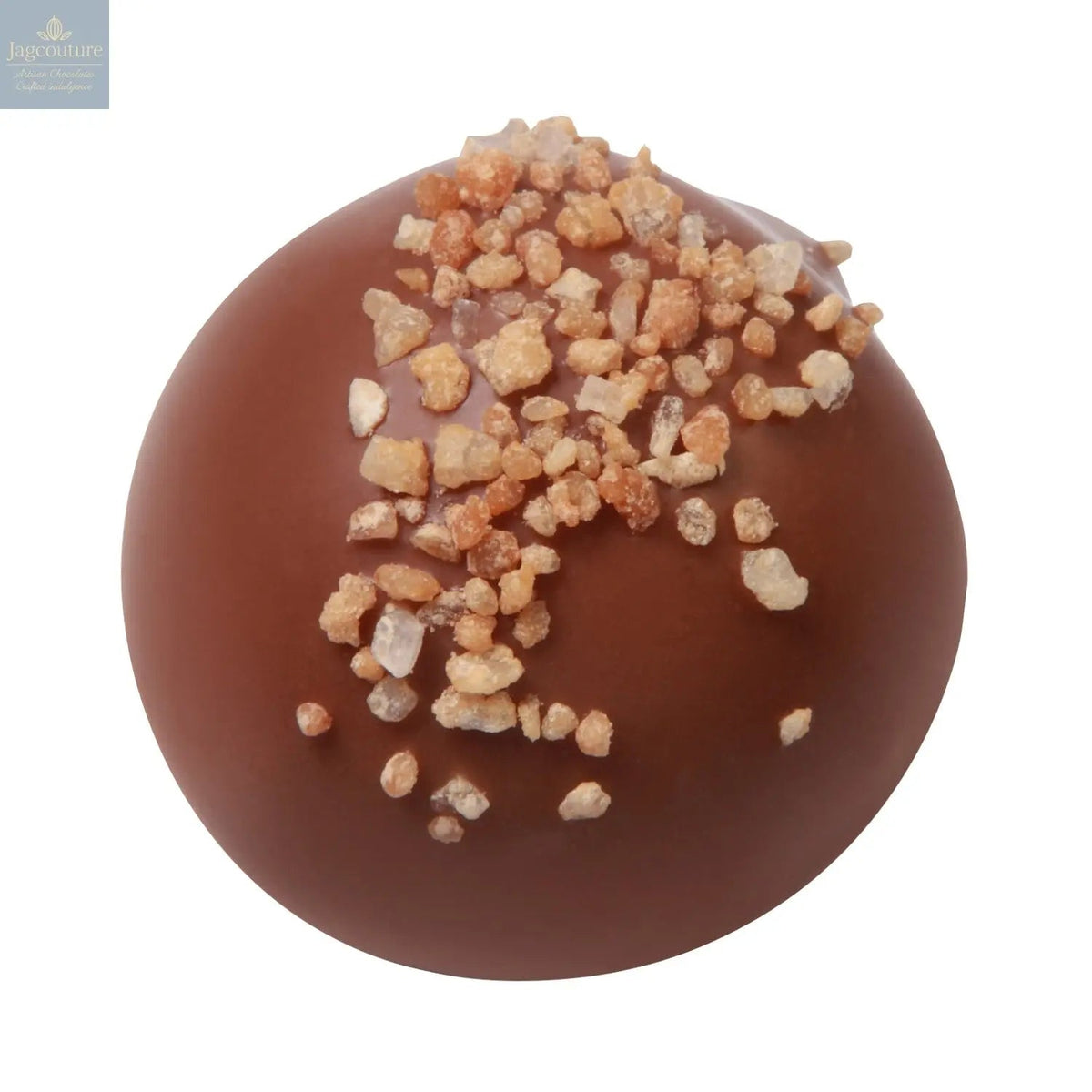 Britta - milk chocolate with crème brûlée flavoured white ganache 15.2g