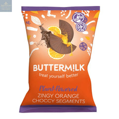 Buttermilk Dairy Free zingy orange segments in pouch