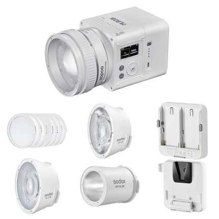 ML80Bi Bi-colour LED Video Light Compact Complete Kit