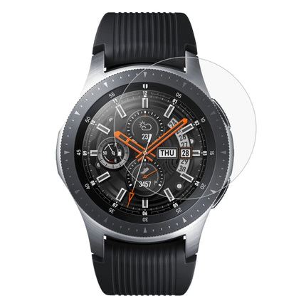 ENKAY Hat-Prince 0.2mm 9H 2.15D Curved Edge Tempered Glass Film for Galaxy Watch 46mm, 2 PCS Tempered Glass/46mm, Tempered Glass/46mm