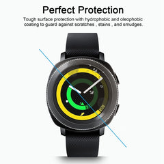 2 PCS ENKAY Hat-Prince for Samsung Gear Sport Smart Watch 0.2mm 9H Surface Hardness 2.15D Explosion-proof Tempered Glass Screen Film, For Samsung Gear Sport (2PCS)