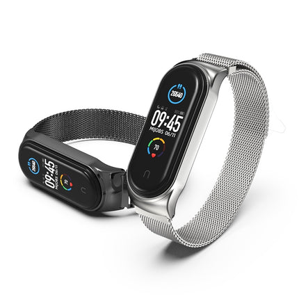 Mijobs Milan CS Metal Magnetic Watch Band for Xiaomi Mi Band 3 & 4 & 5 & 6, Host not Include