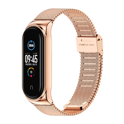 Mijobs Milan CS Screwless Buckle Metal Watch Band Case for Xiaomi Mi Band 5 & 6, Host not Included